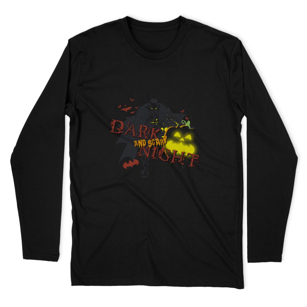 BATMAN DARK AND SCARY NIGHT LONG SLEEVE T-SHIRT