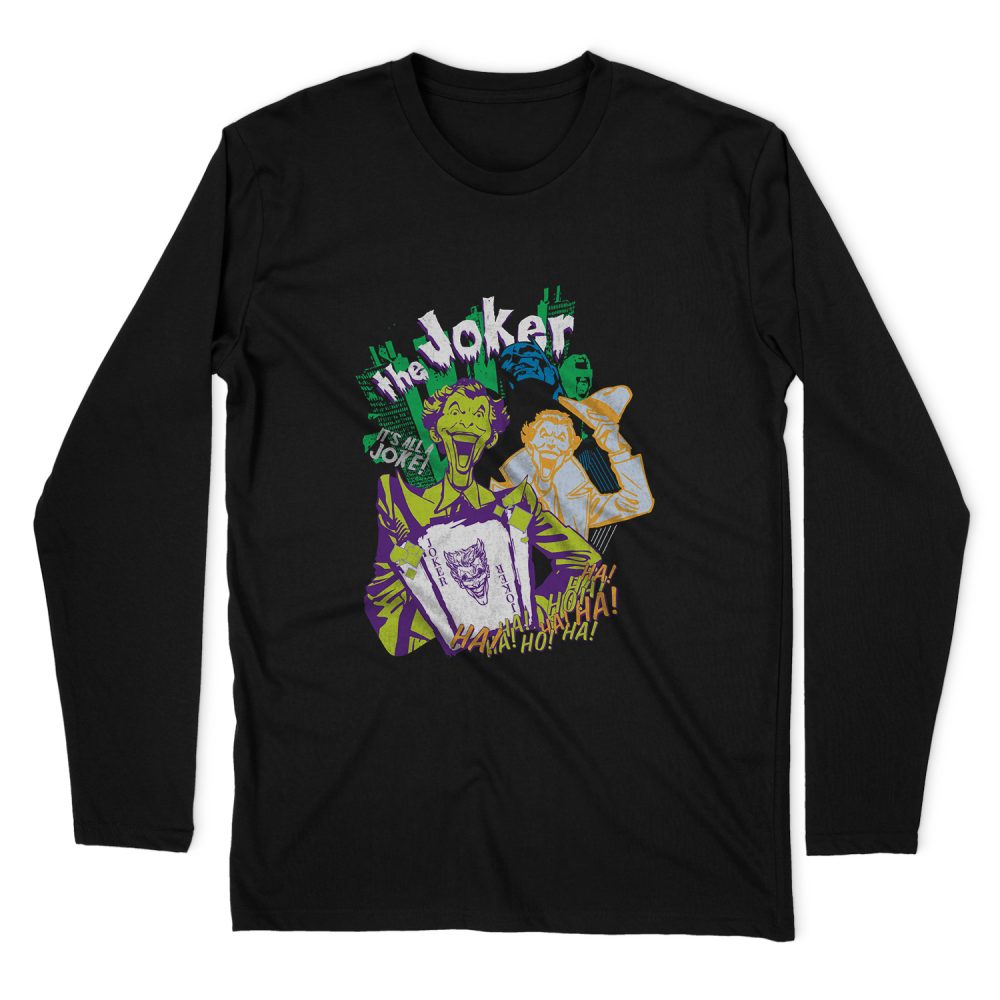 BATMAN ITS ALL A JOKE LONG SLEEVE T-SHIRT