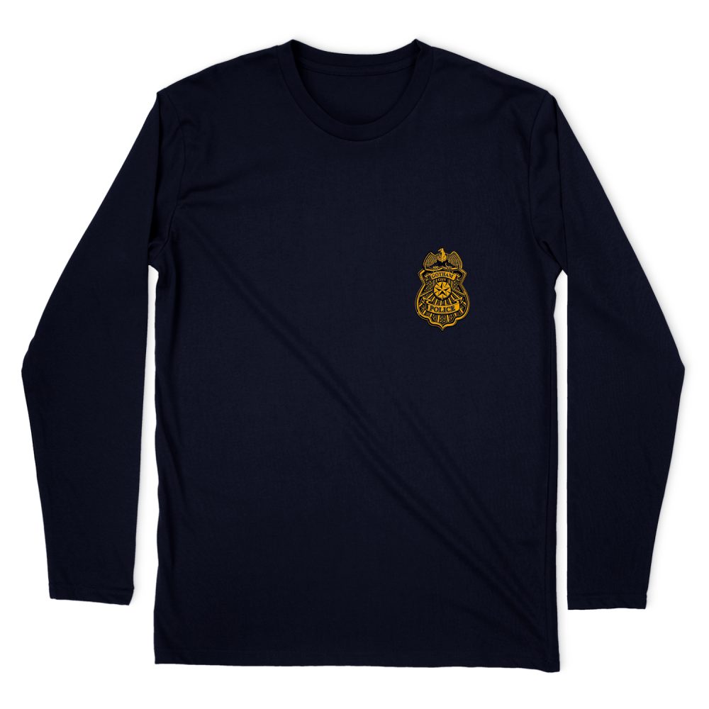 BATMAN - ARKHAM GOTHAM BADGE LONG SLEEVE T-SHIRT