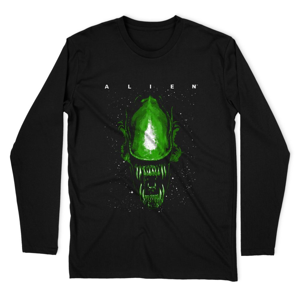 ALIEN SPACE ALIENS LONG SLEEVE T-SHIRT