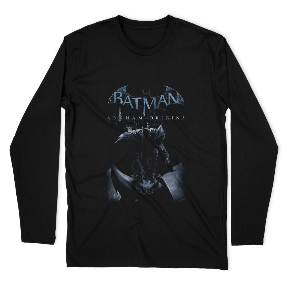 BATMAN - ARKHAM PERCHED CAT LONG SLEEVE T-SHIRT