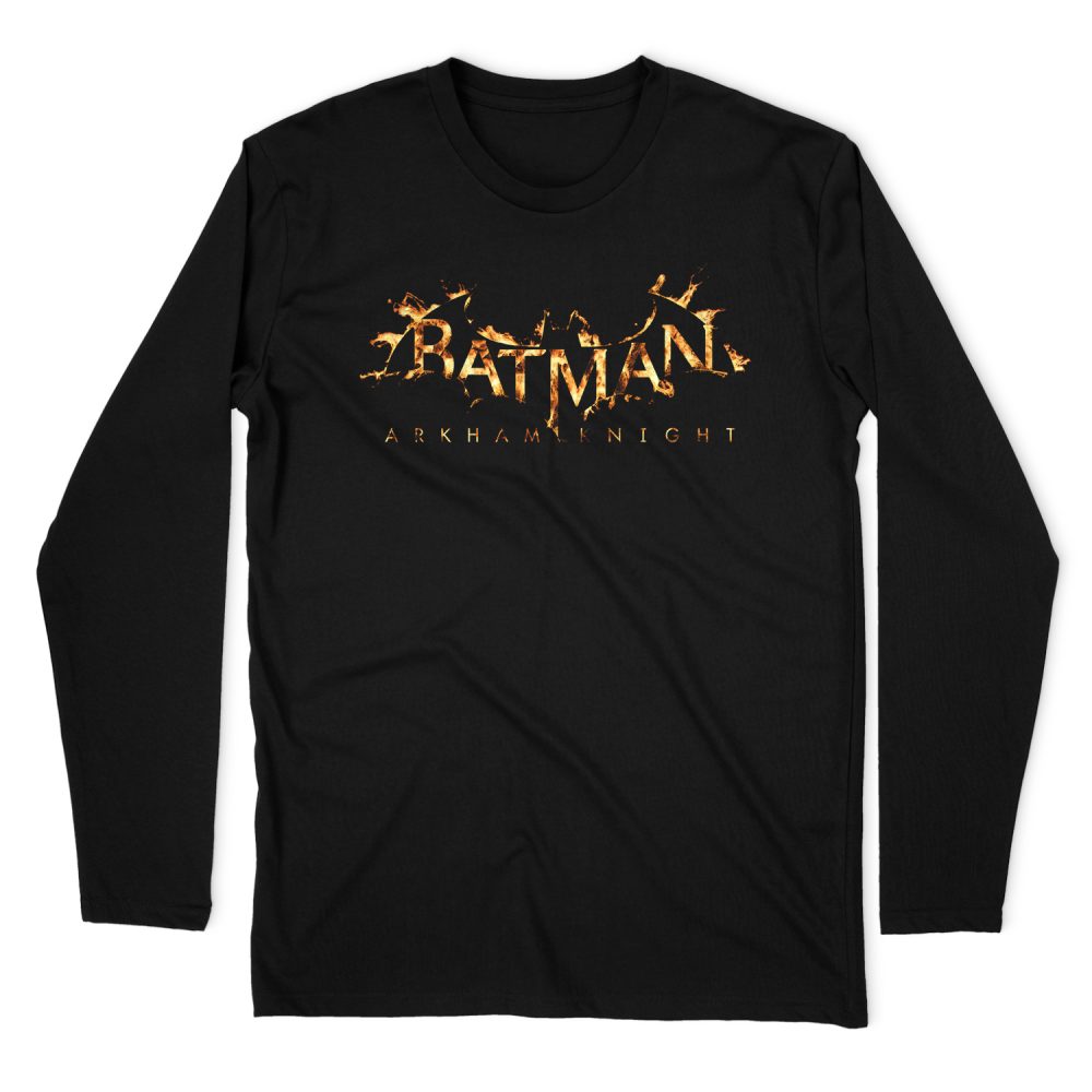 BATMAN - ARKHAM AK FLAME LONG SLEEVE T-SHIRT
