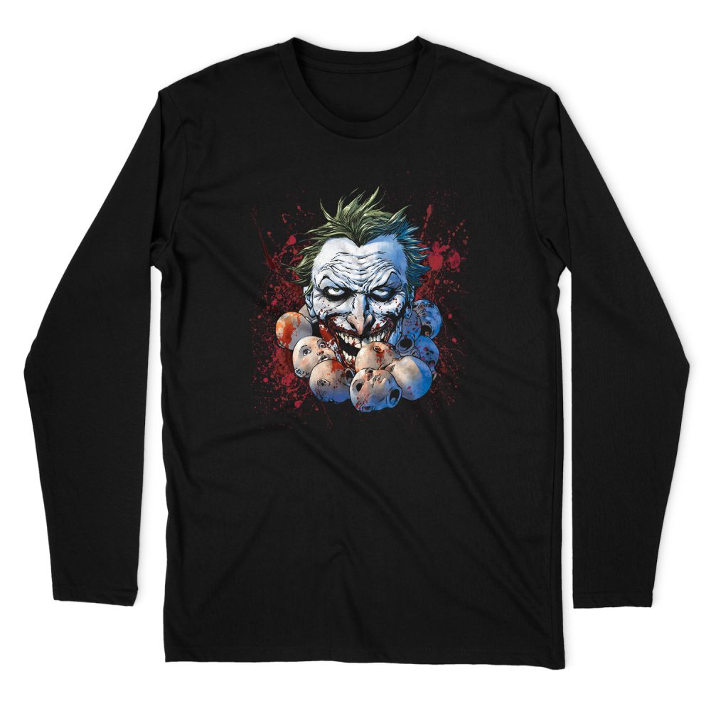 THE JOKER - DOLL HEADS LONG SLEEVE T-SHIRT