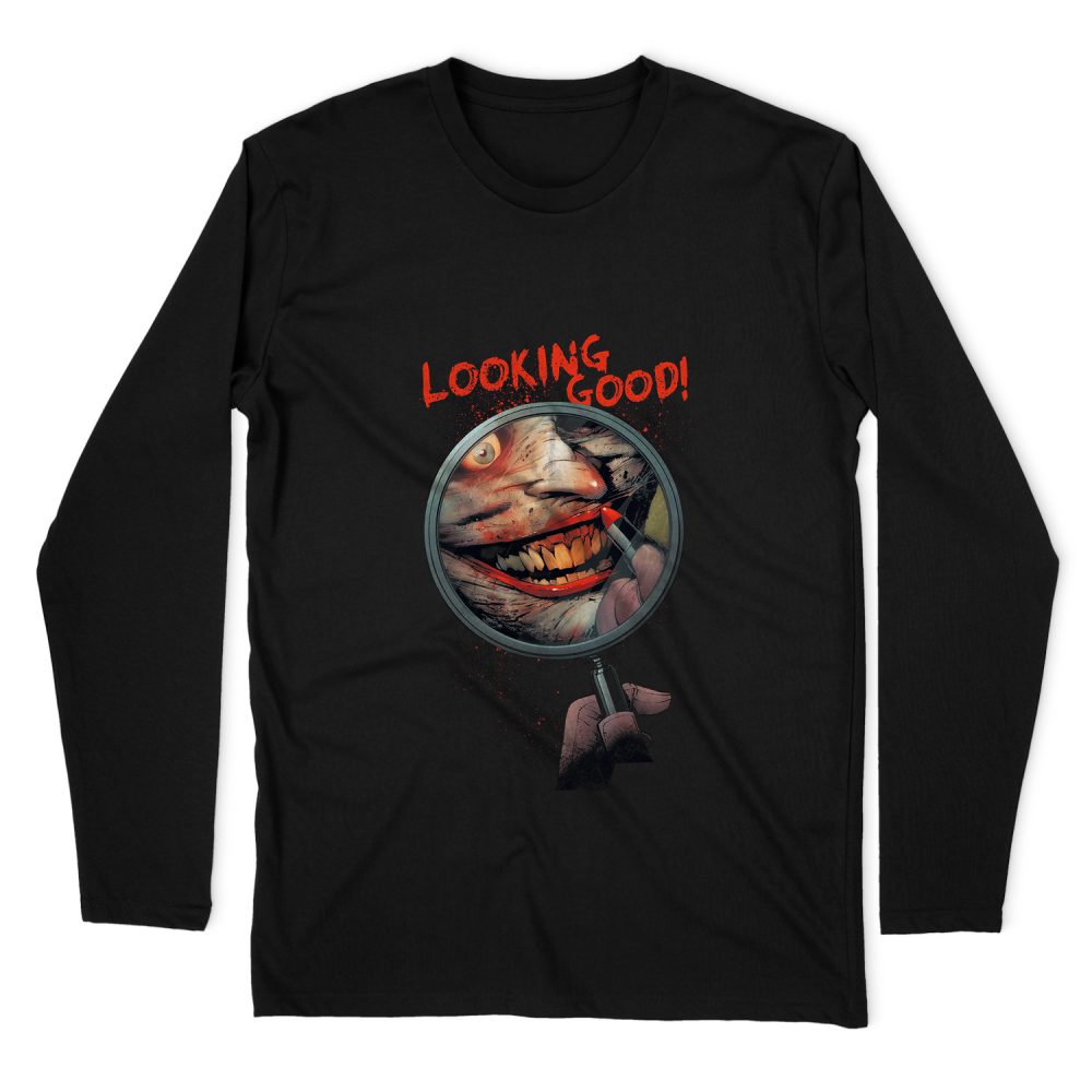 THE JOKER LOOKING GOOD LONG SLEEVE T-SHIRT
