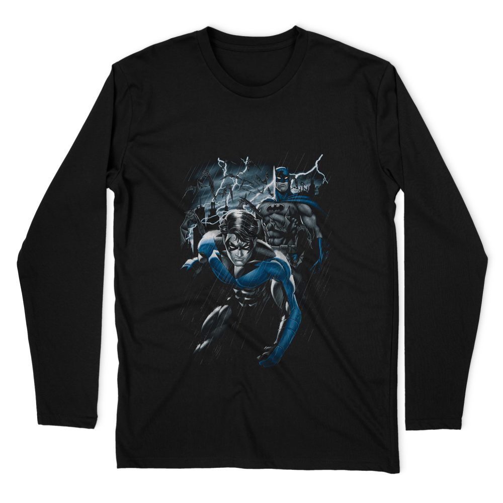 BATMAN DYNAMIC DUO LONG SLEEVE T-SHIRT