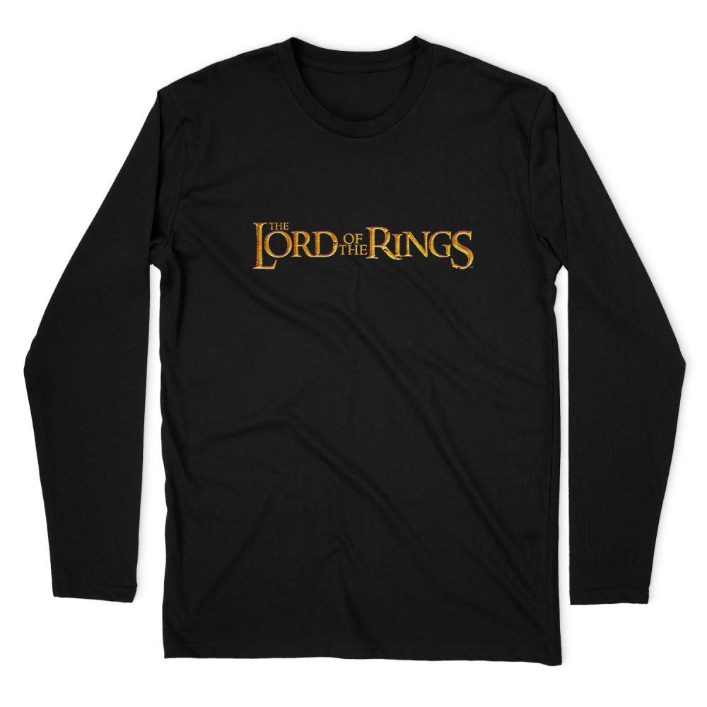 LORD OF THE RINGS LOTR LOGO LONG SLEEVE T-SHIRT