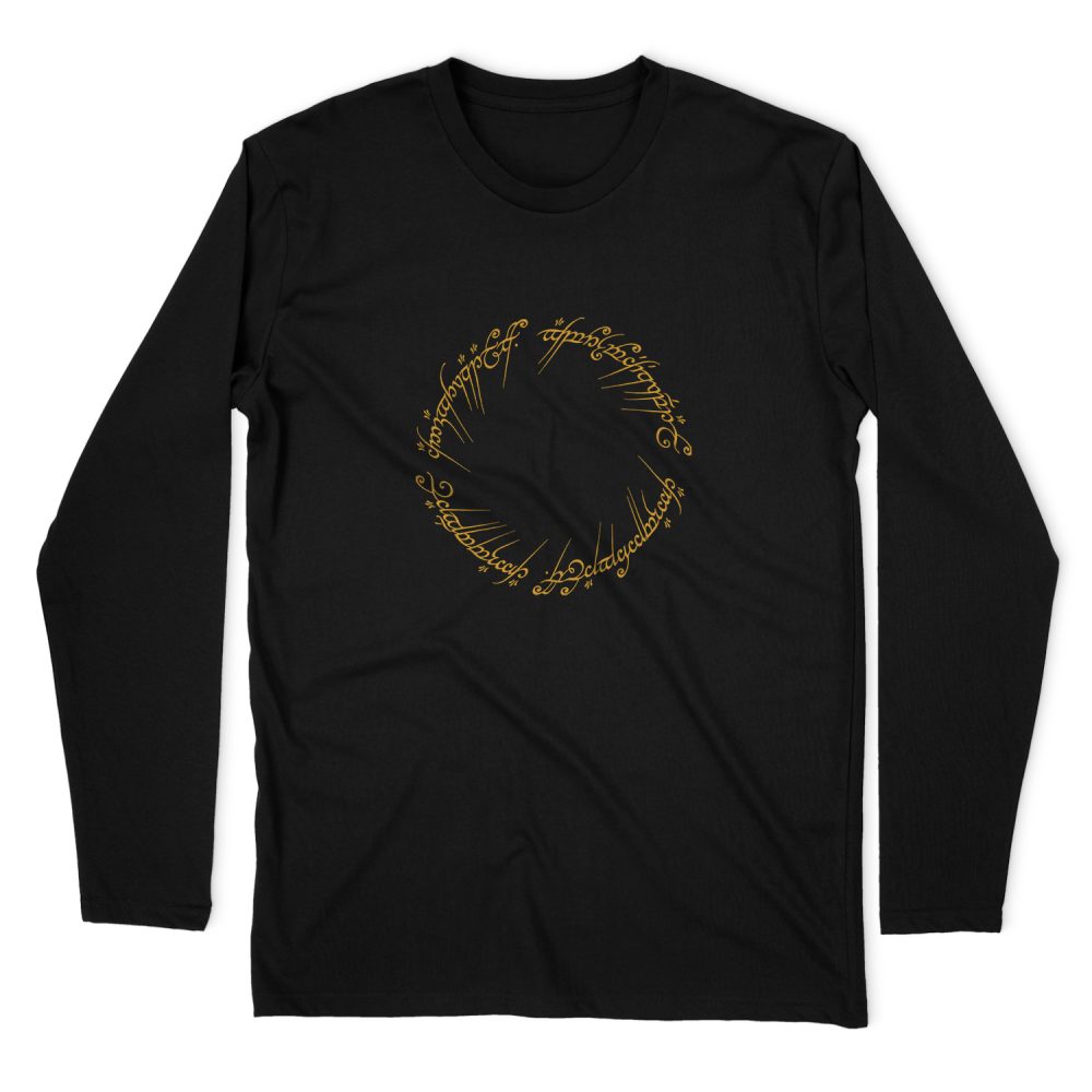 LORD OF THE RINGS ONE RING #2 LONG SLEEVE T-SHIRT