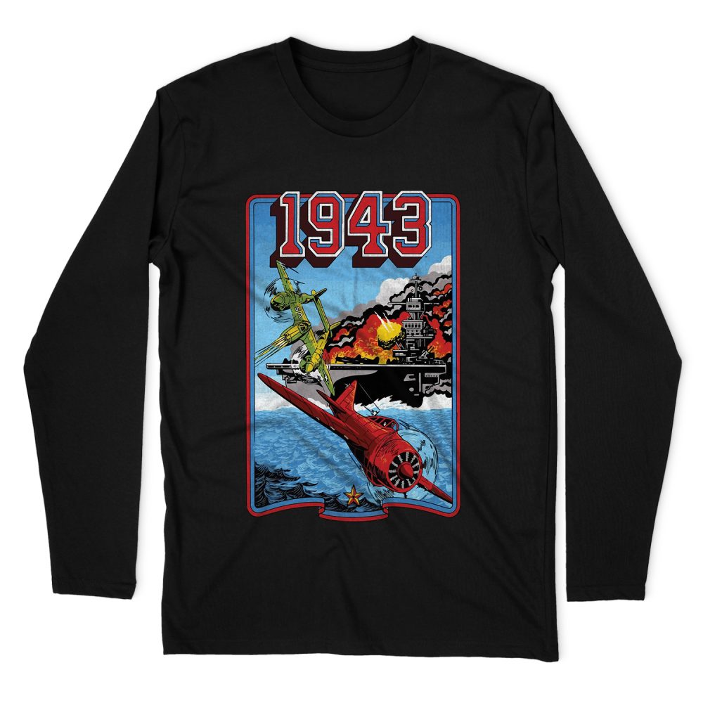 FLY WAR 1943 LONG SLEEVE T-SHIRT