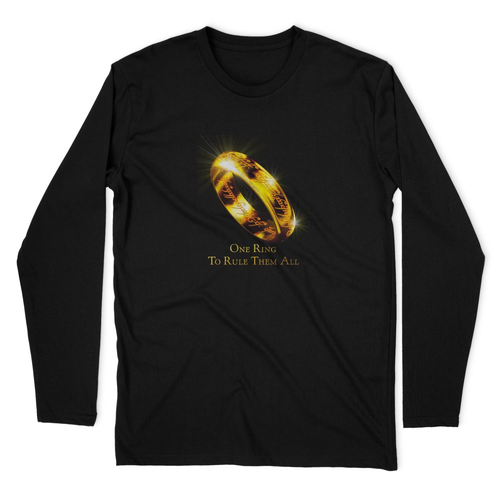 LORD OF THE RINGS ONE RING LONG SLEEVE T-SHIRT