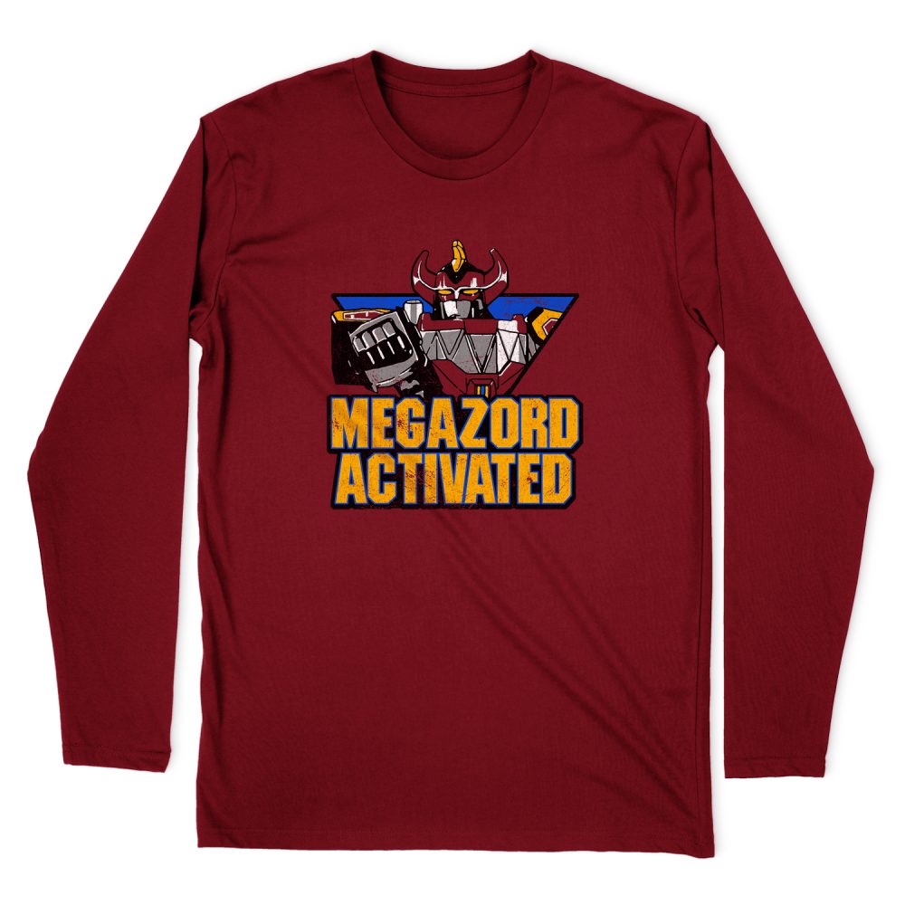 POWER RANGERS MEGAZORD ACTIVATED LONG SLEEVE T-SHIRT