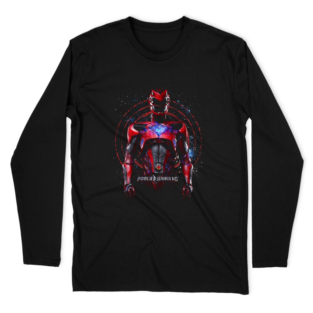POWER RANGERS RED RANGER #2 LONG SLEEVE T-SHIRT