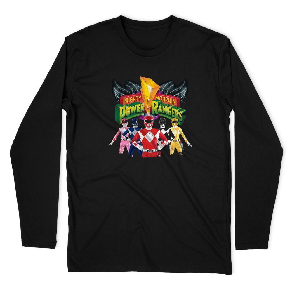 POWER RANGERS RANGERS UNITE LONG SLEEVE T-SHIRT