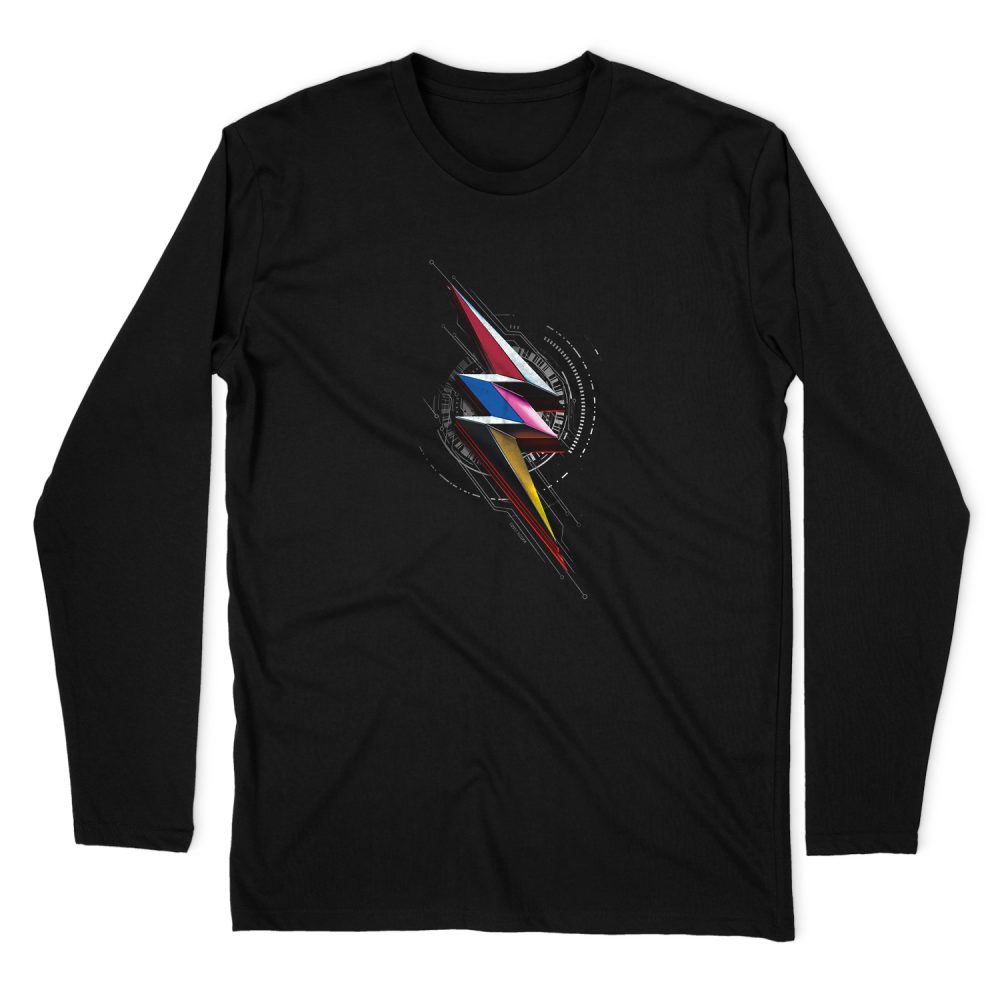 POWER RANGERS BOLT SIGIL LONG SLEEVE T-SHIRT