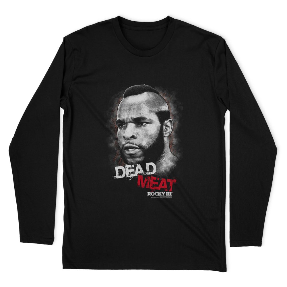 ROCKY III DEAD MEAT LONG SLEEVE T-SHIRT