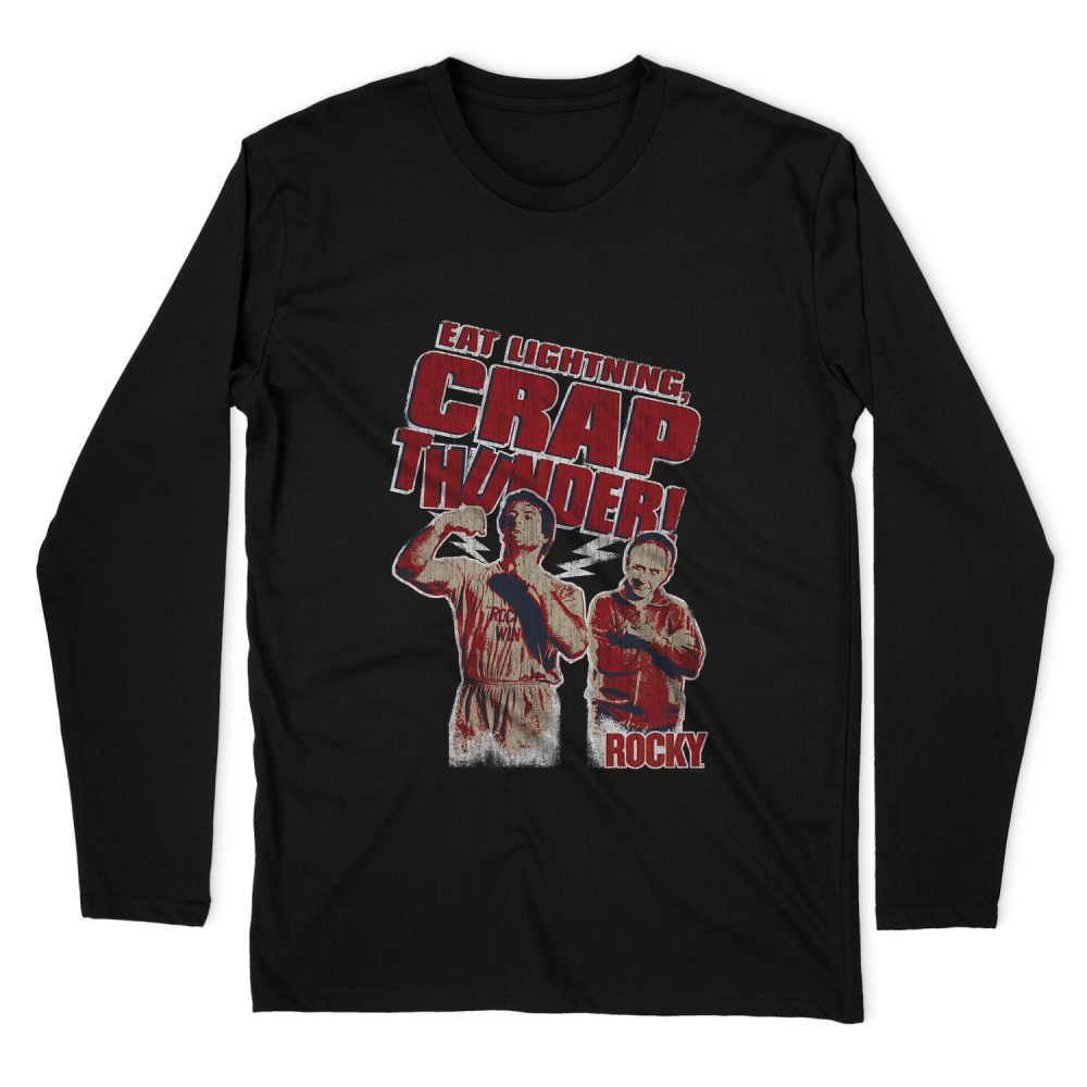 ROCKY EAT LIGHTNING LONG SLEEVE T-SHIRT