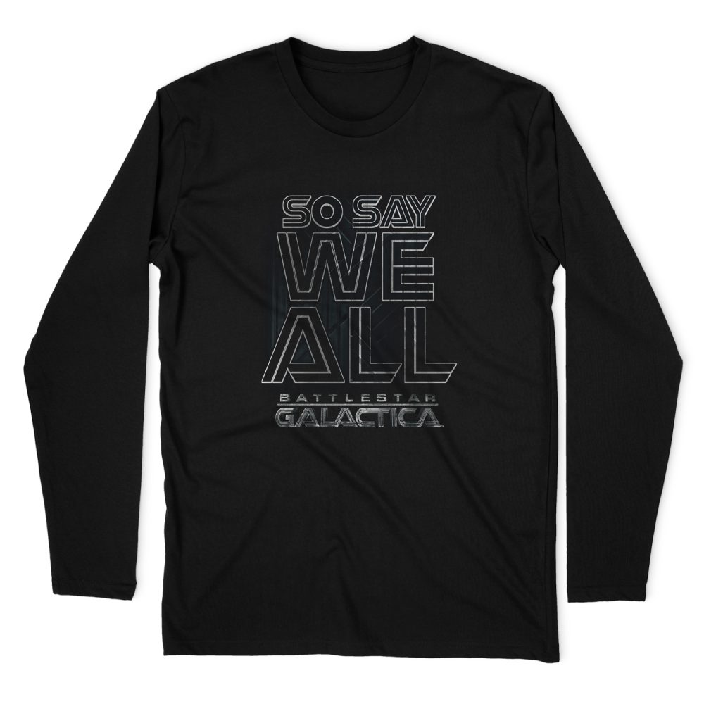 BATTLESTAR GALACTICA TOGETHER NOW LONG SLEEVE T-SHIRT
