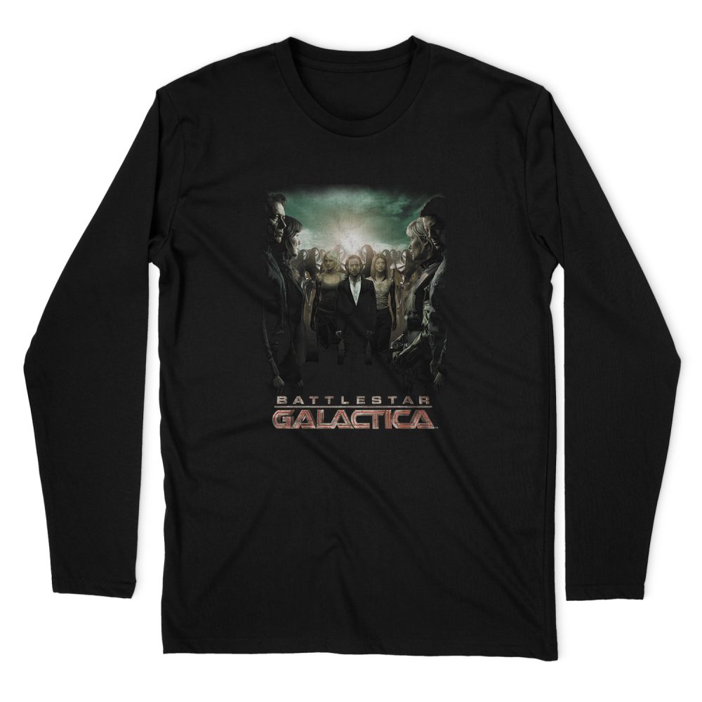 BATTLESTAR GALACTICA CROSSROADS LONG SLEEVE T-SHIRT