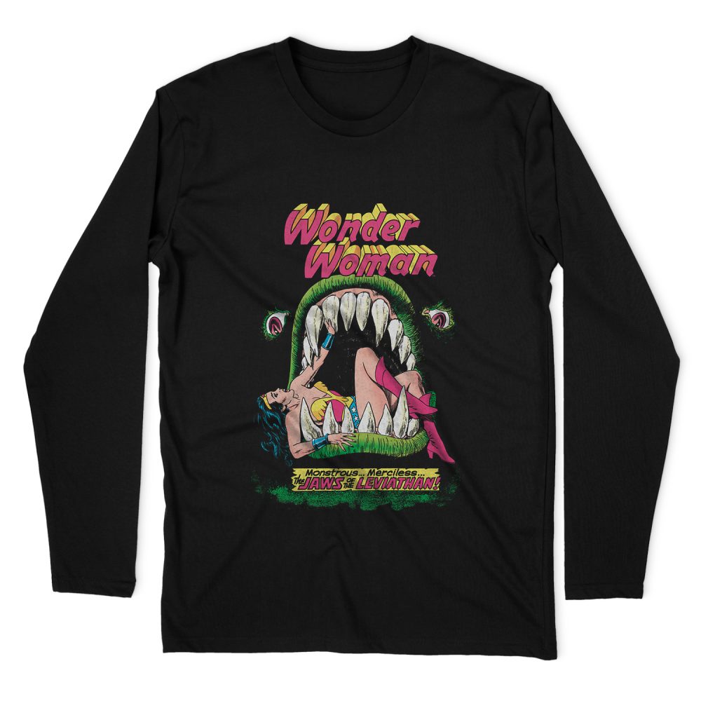 DC COMICS JAWS LONG SLEEVE T-SHIRT
