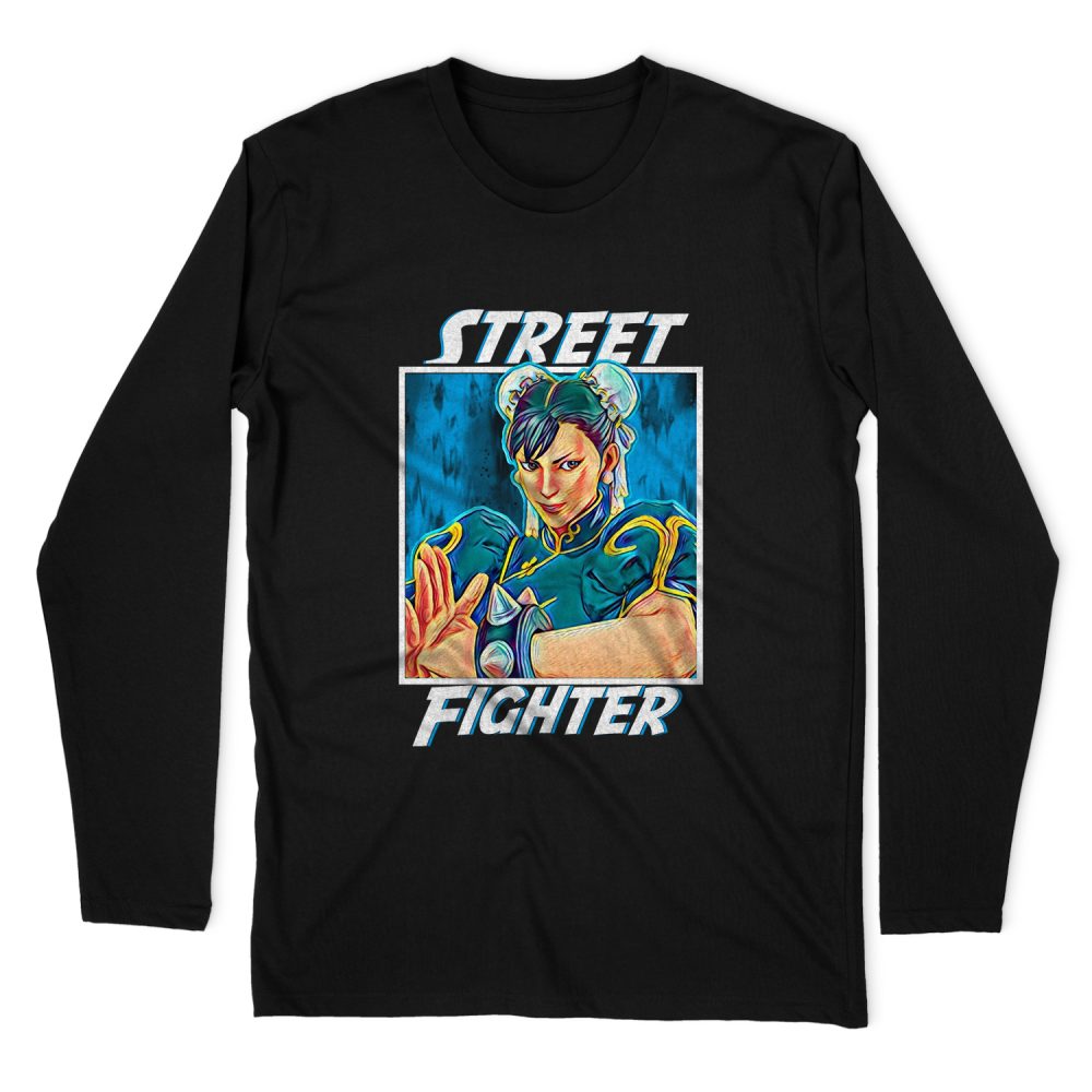 STREET FIGHTER – CHUN LI LONG SLEEVE T-SHIRT
