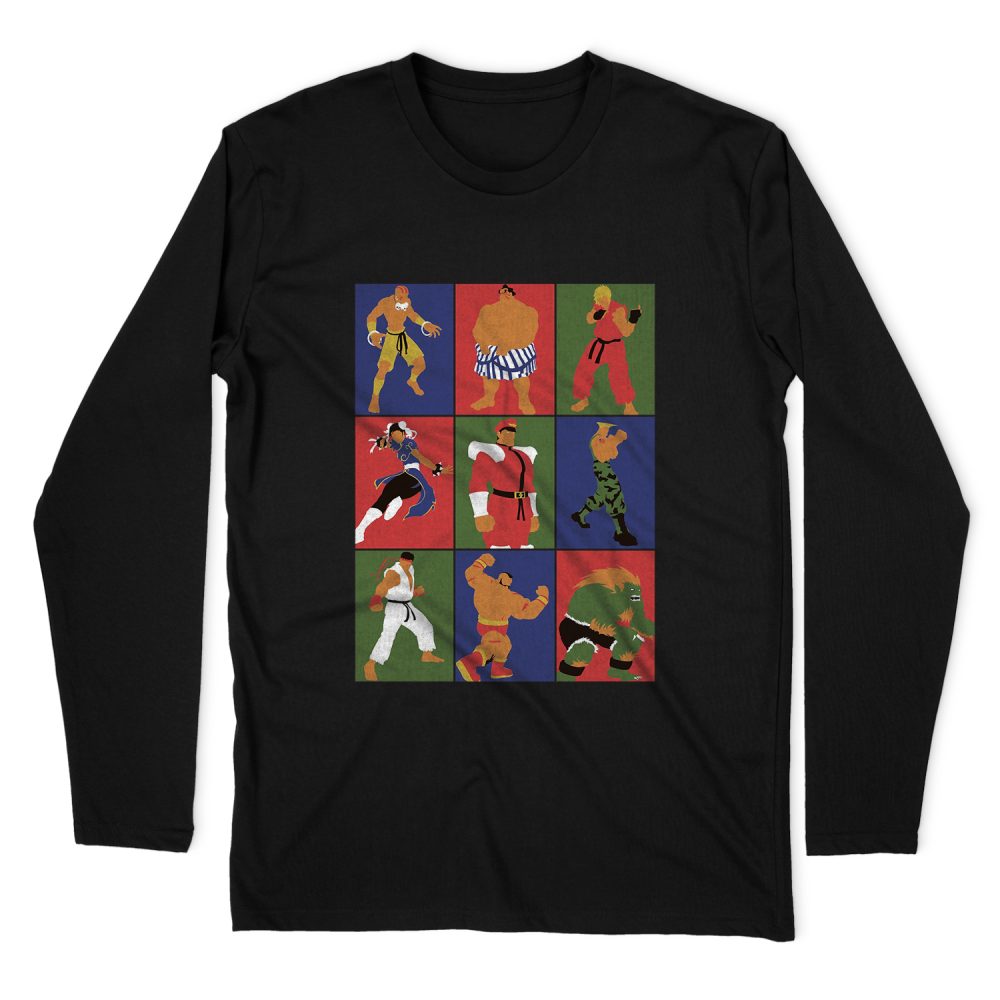 STREET FIGHTING CREW LONG SLEEVE T-SHIRT