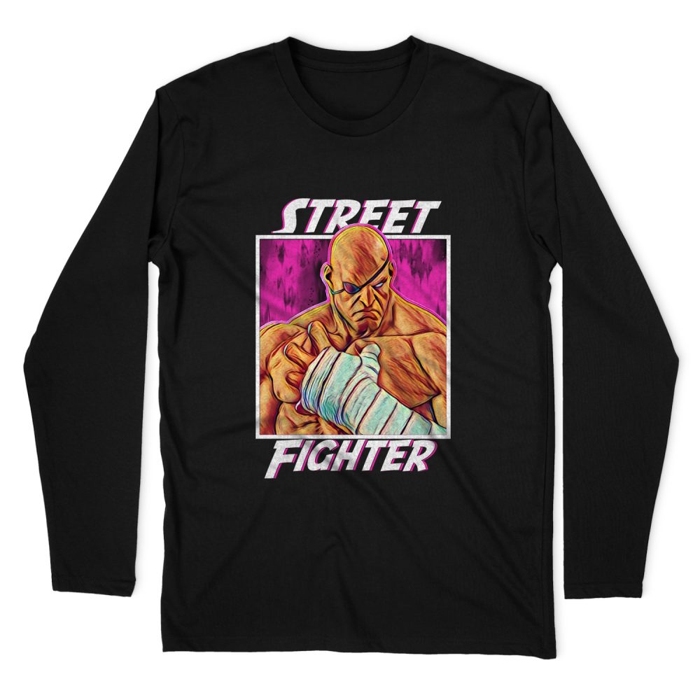 STREET FIGHTER – SEGAT LONG SLEEVE T-SHIRT