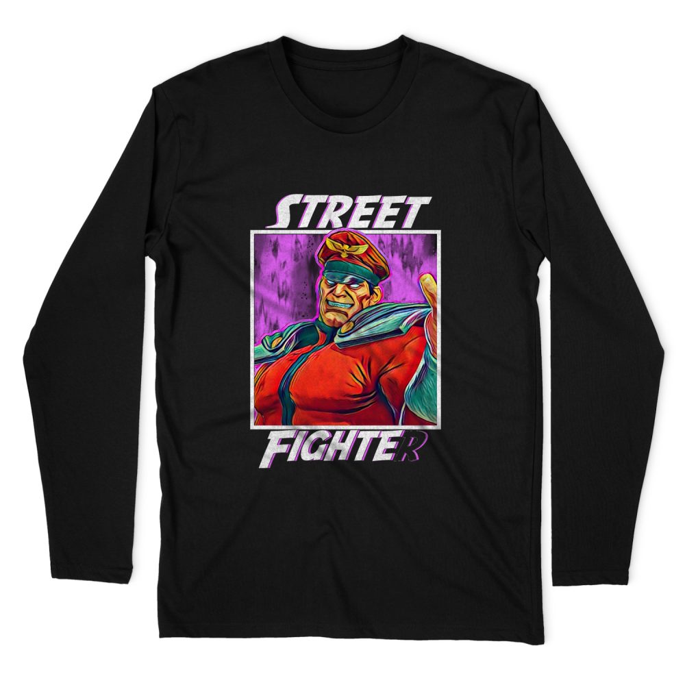 STREET FIGHTER – M. BISON LONG SLEEVE T-SHIRT