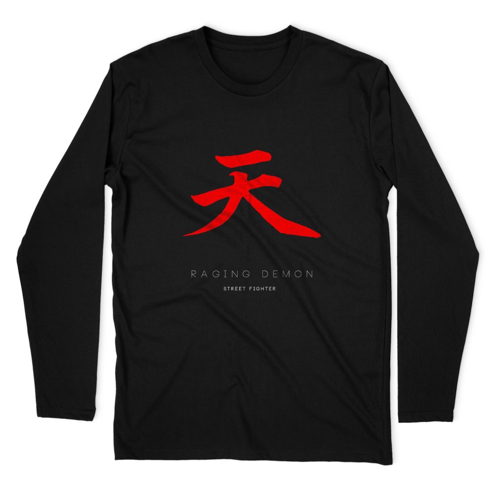STREET FIGHTER – REGING DEMON MINIMA LONG SLEEVE T-SHIRT