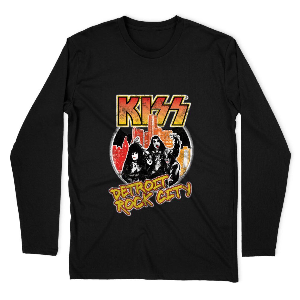 KISS DETROIT ROCK CITY LONG SLEEVE T-SHIRT