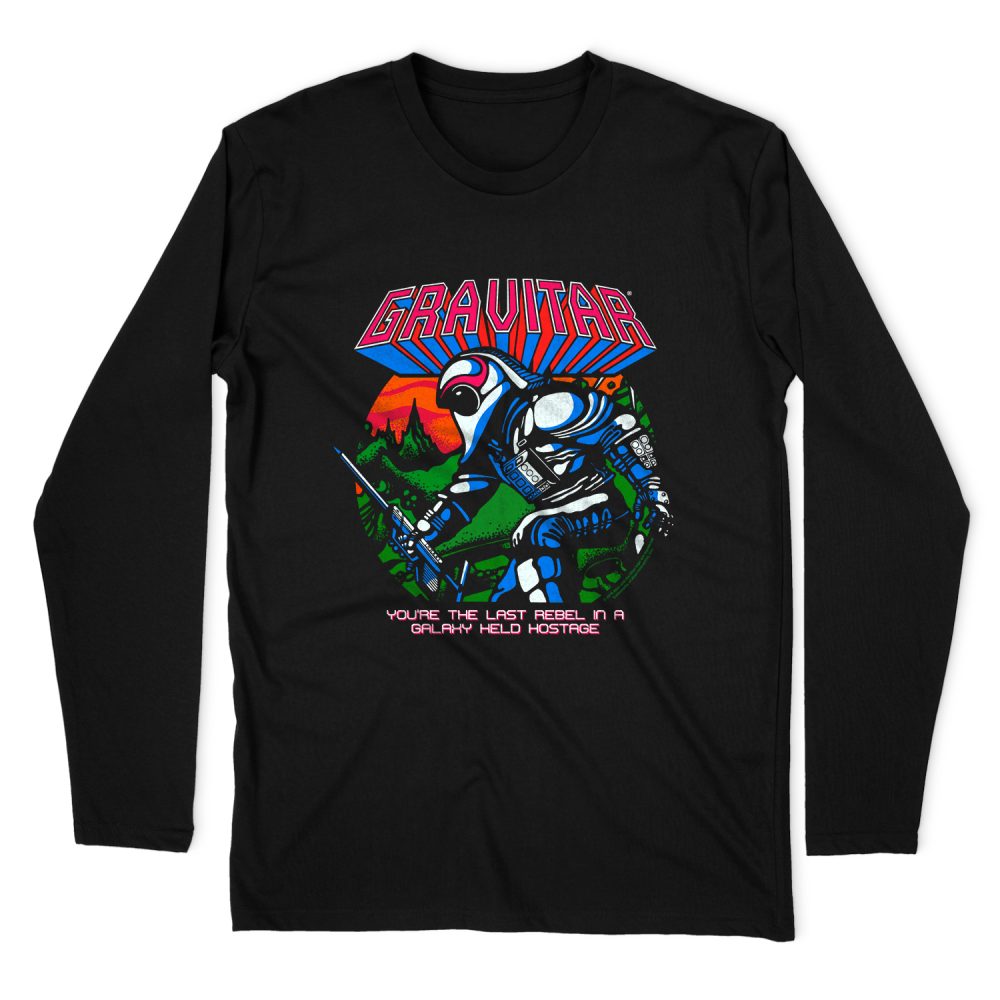 ATARI LAST REBEL MEN'S LONG SLEEVE T-SHIRT