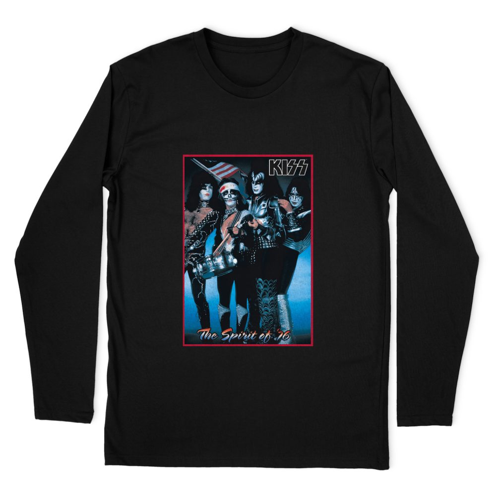 KISS SPIRIT OF 76 LONG SLEEVE T-SHIRT