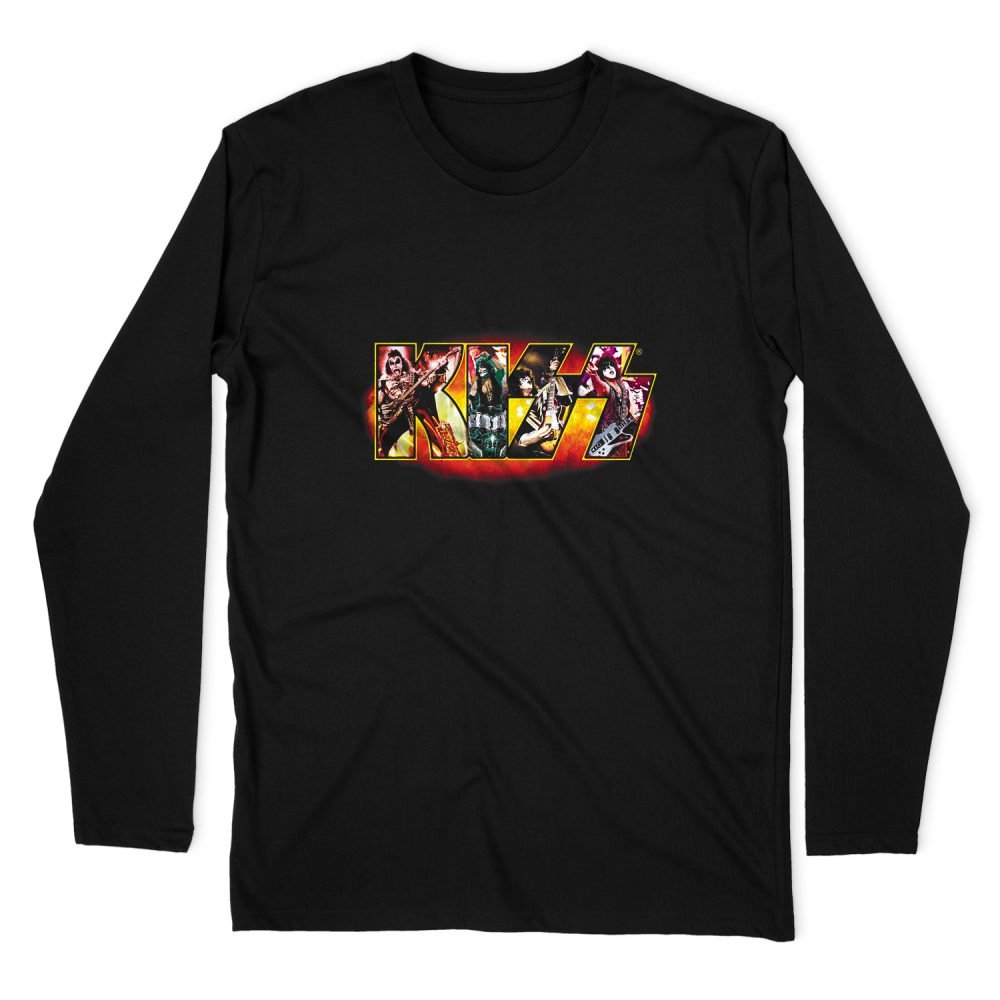 KISS STAGE LOGO LONG SLEEVE T-SHIRT
