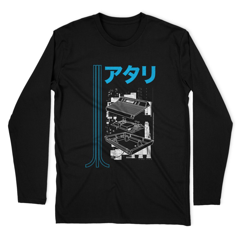 ATARI SCHEMATIC LONG SLEEVE T-SHIRT