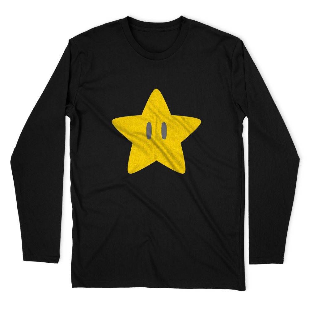 SUPER MARIO STAR LONG SLEEVE T-SHIRT