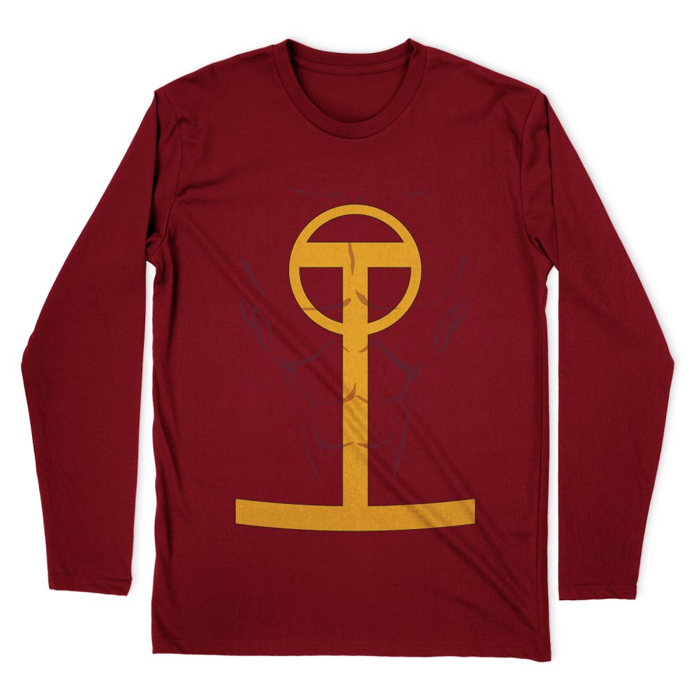 JUSTICE LEAGUE RED TORNADO #2 
 LONG SLEEVE T-SHIRT