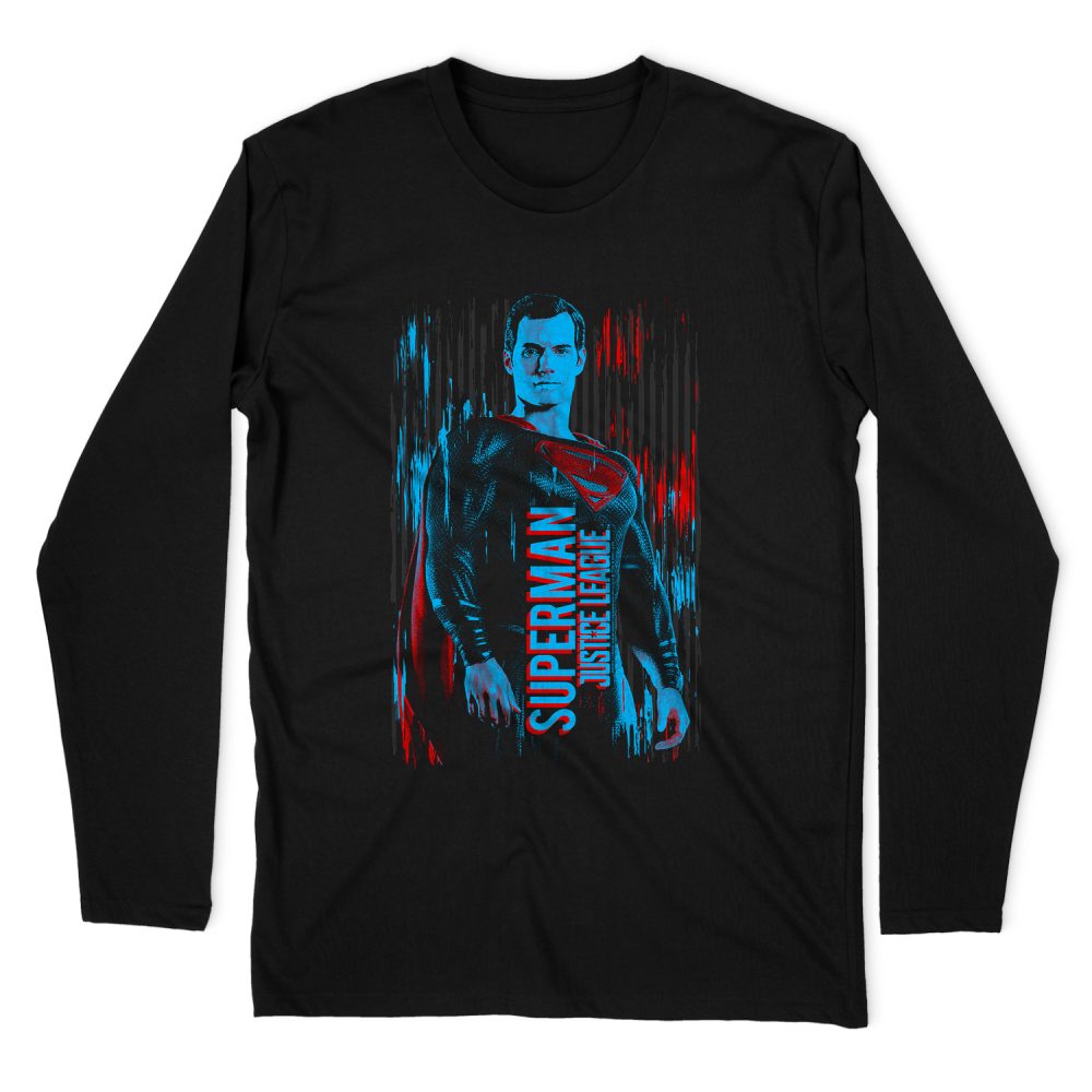 SUPERMAN LONG SLEEVE T-SHIRT