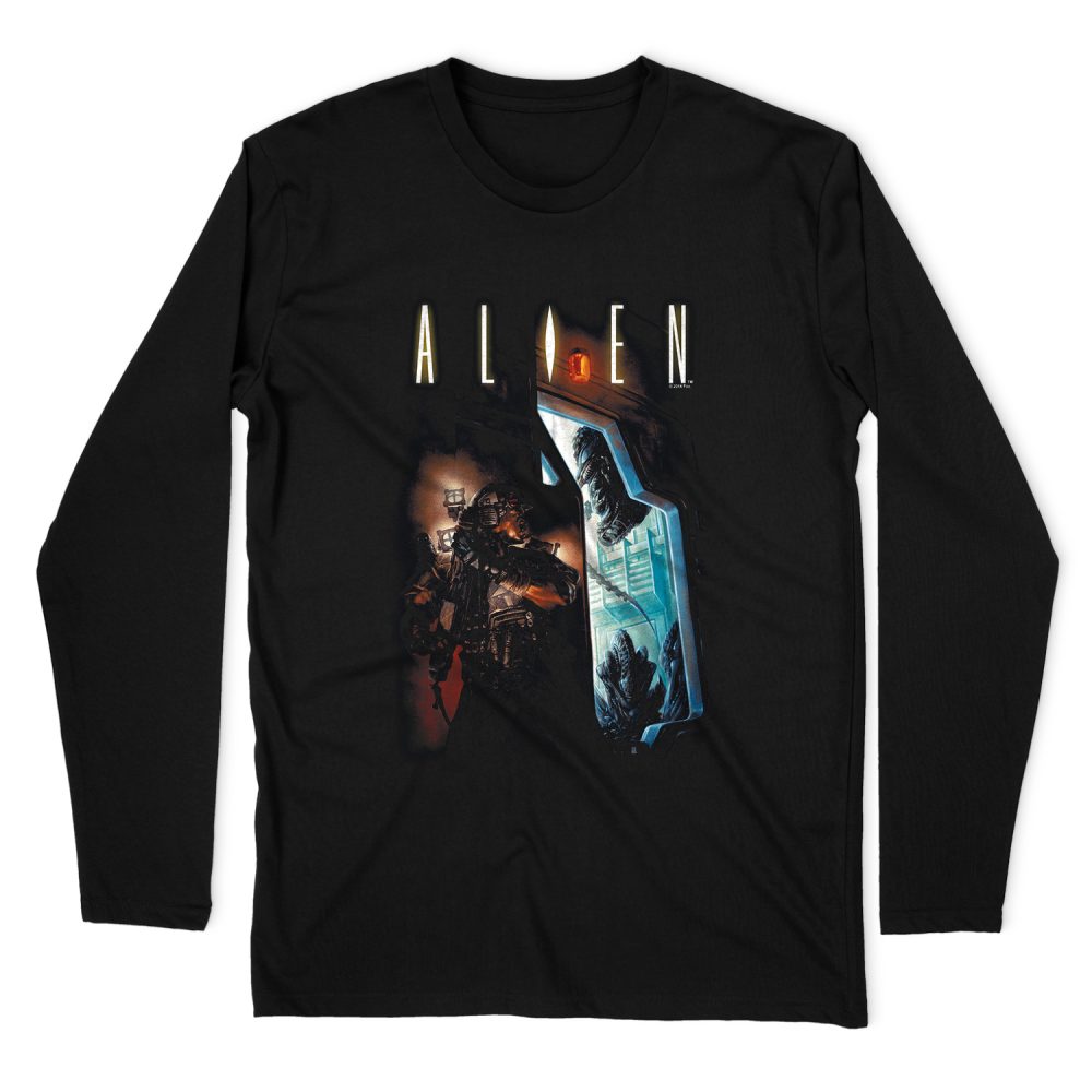 ALIEN AROUND THE CORNER LONG SLEEVE T-SHIRT