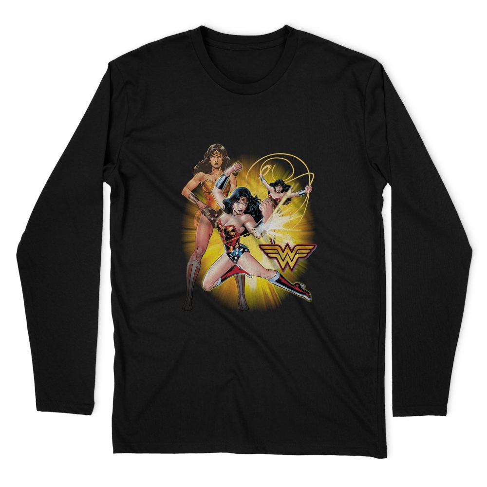 FLASH ROUGH DISTRESS LONG SLEEVE T-SHIRT