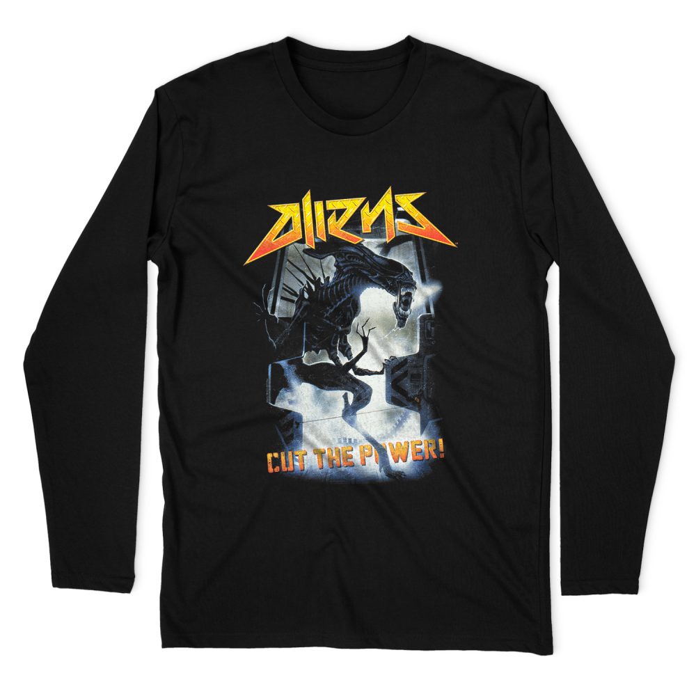 ALIEN CUT THE POWER LONG SLEEVE T-SHIRT