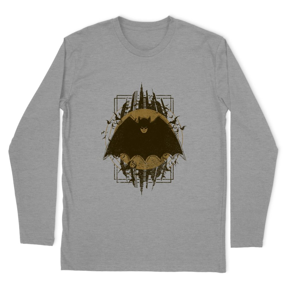 BATMAN BATMAN CREST LONG SLEEVE T-SHIRT