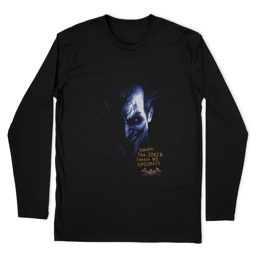 BATMAN - ARKHAM JOKER LONG SLEEVE T-SHIRT