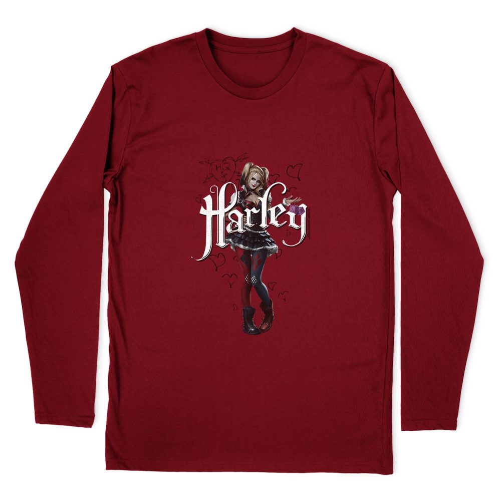 HARLEY QUINN  LOVER GIRL LONG SLEEVE T-SHIRT