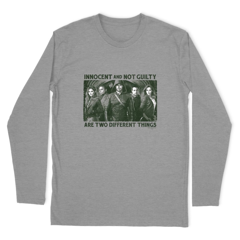 ARROW NOT GUILTY LONG SLEEVE T-SHIRT