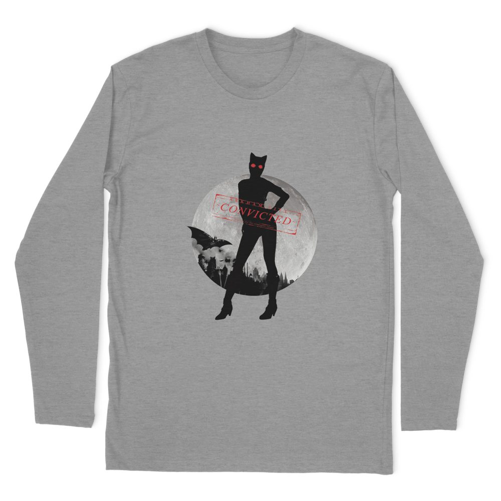 BATMAN - ARKHAM CATWOMAN CONVICTED LONG SLEEVE T-SHIRT
