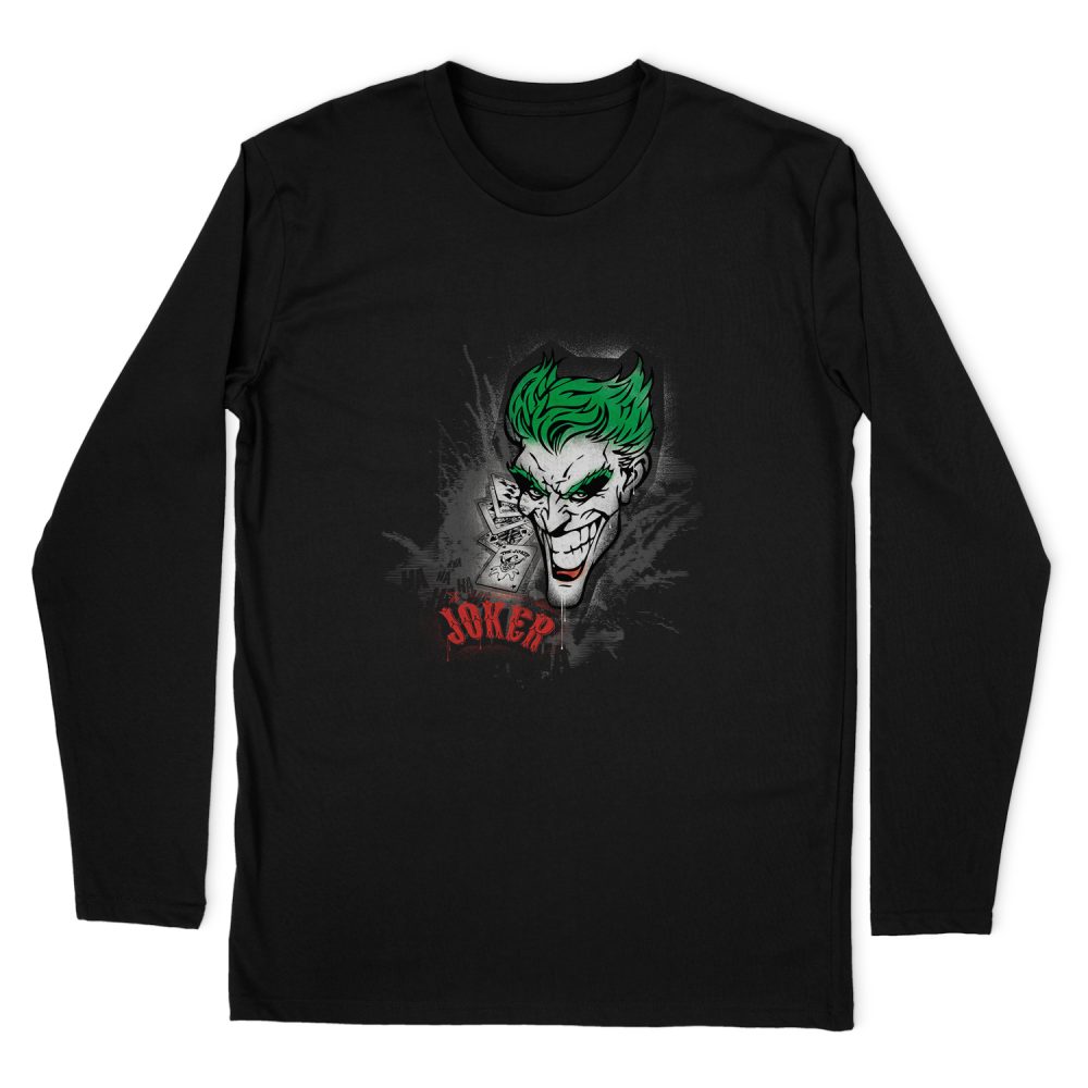 JOKER SPRAYS THE CITY  LONG SLEEVE T-SHIRT