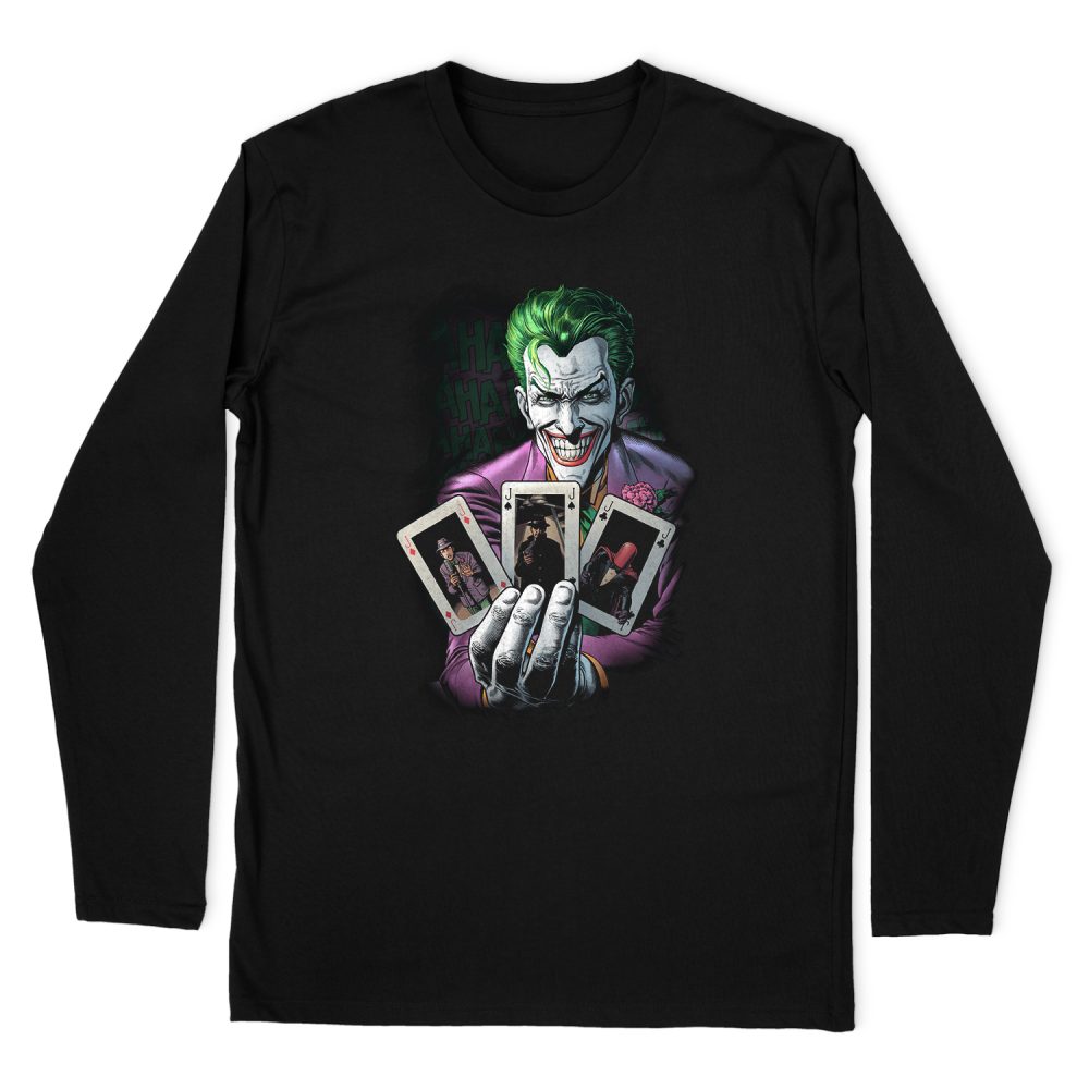 JOKER - 3 OF A KIND LONG SLEEVE T-SHIRT