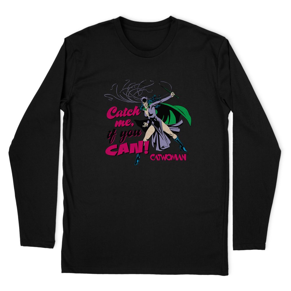 DC COMICS CATCH ME LONG SLEEVE T-SHIRT