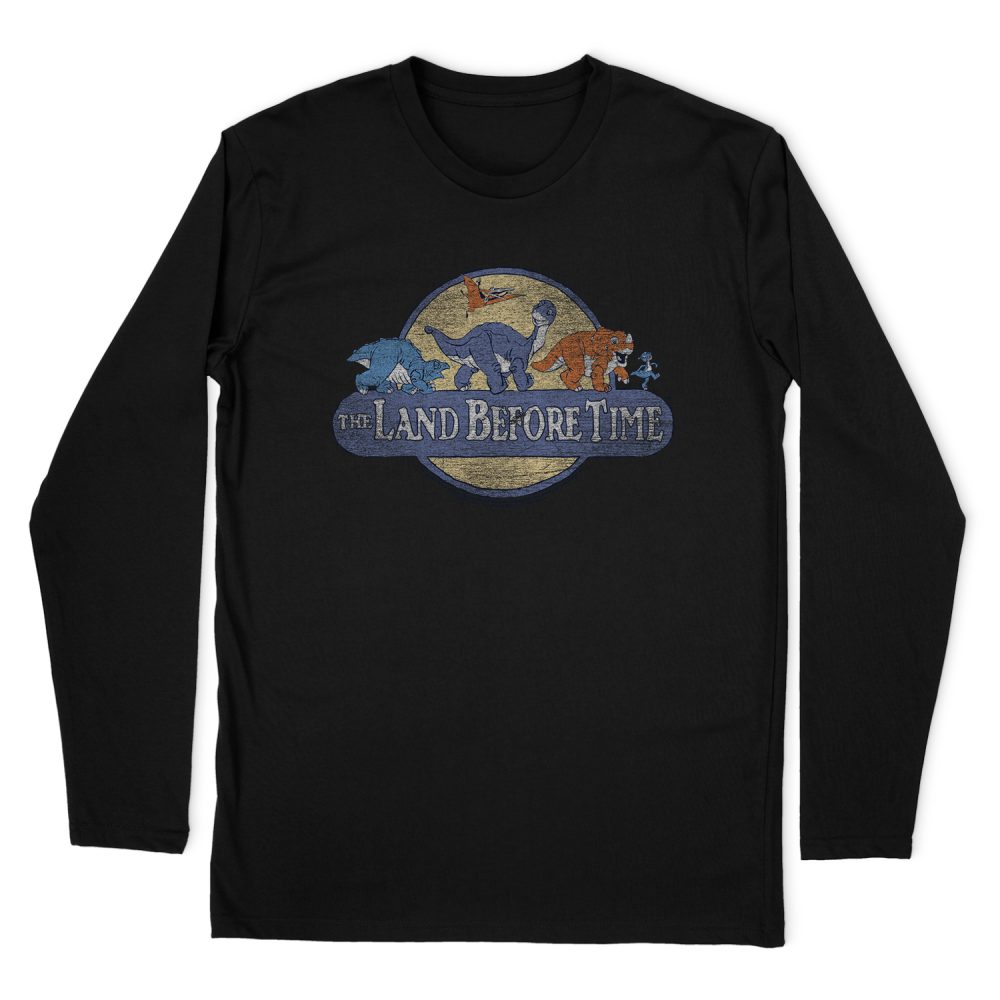 LAND BEFORE TIME RETRO LOGO LONG SLEEVE T-SHIRT