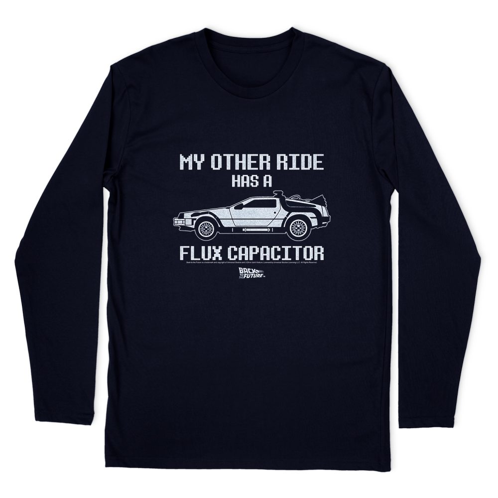 BACK TO THE FUTURE OTHER RIDE LONG SLEEVE T-SHIRT