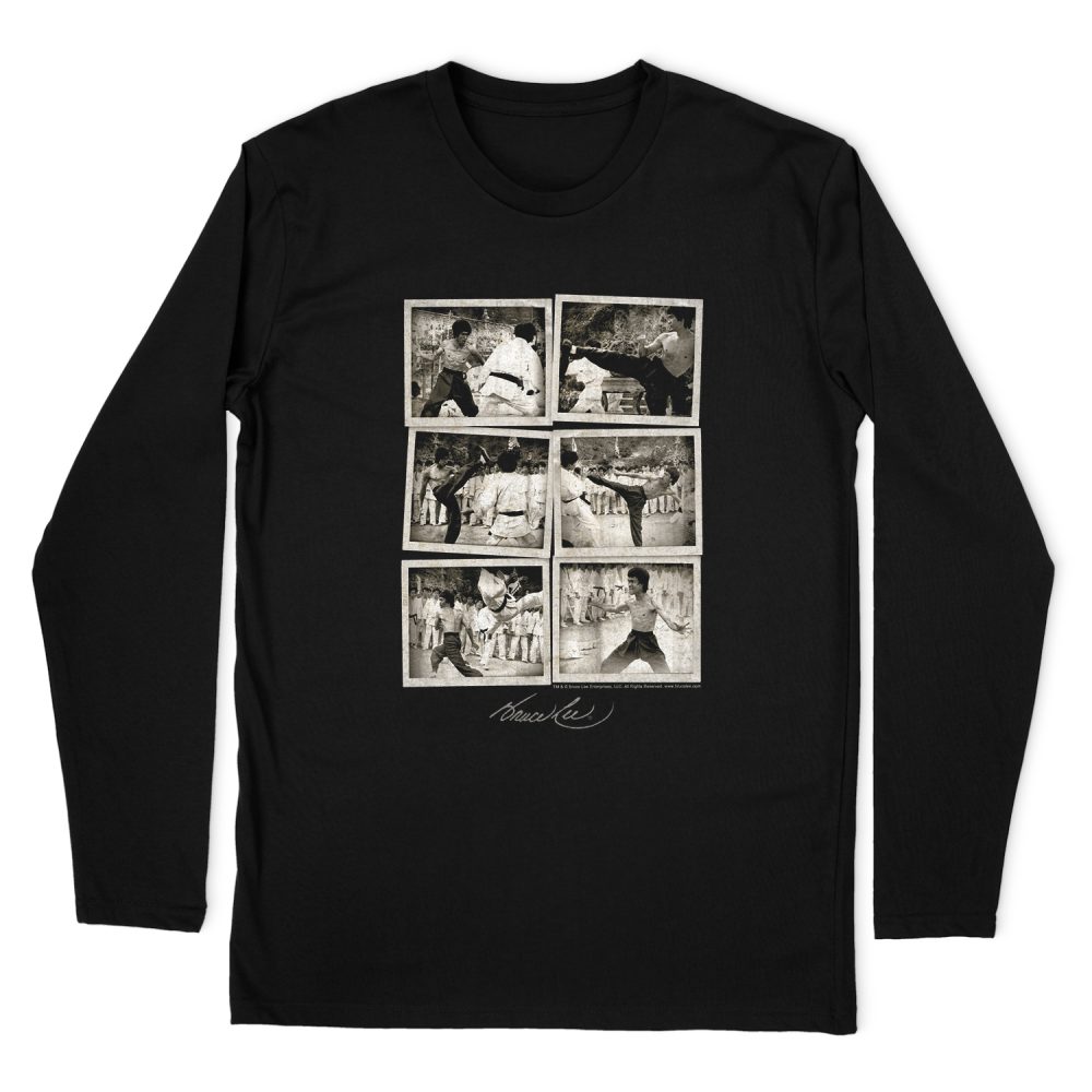 BRUCE LEE SNAP SHOTS LONG SLEEVE T-SHIRT