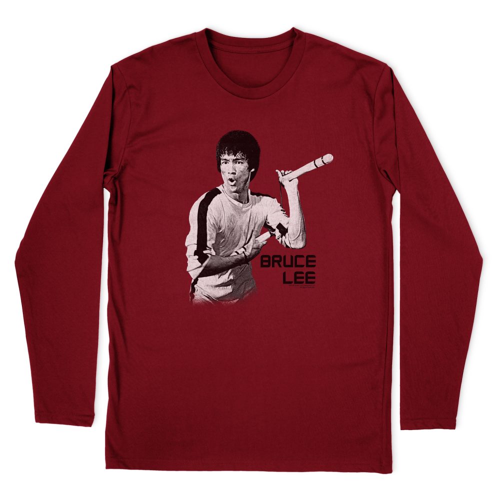 BRUCE LEE NUNCHUCKS #2 LONG SLEEVE T-SHIRT